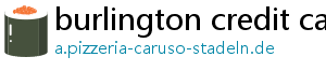 burlington credit card